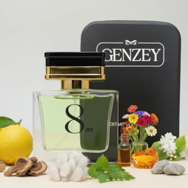 8AM – Woody Spicy Fragrance for Men - GENZEY PERFUMES