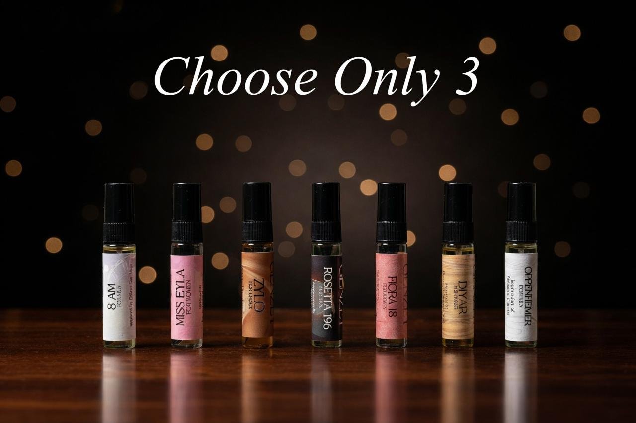 GENZEY Travel Set – Experience Your Pocket Sized Perfume Counter. - Image 2